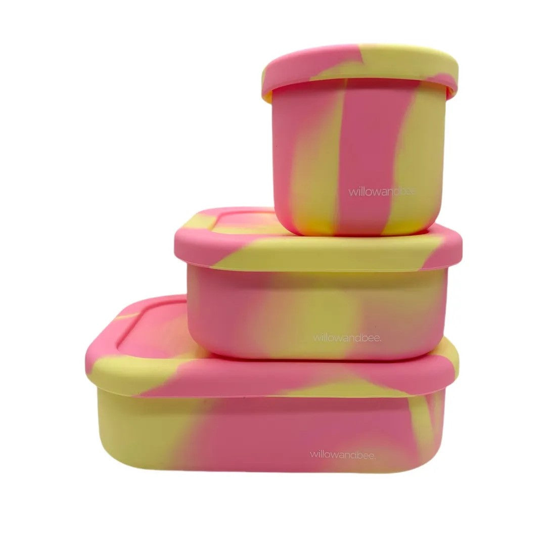 Pink Lemonade 3 Compartment Bento