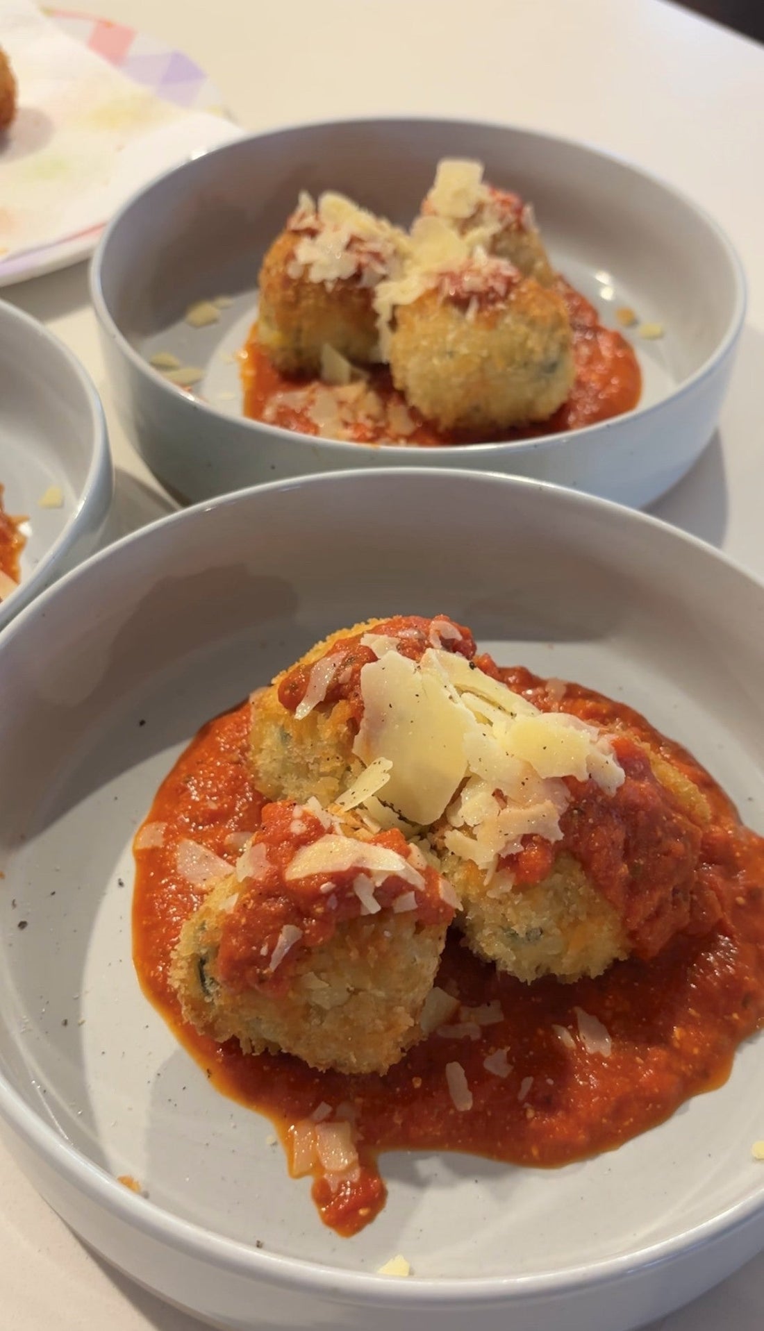 Spinach, Bacon & Pumpkin Arancini Balls