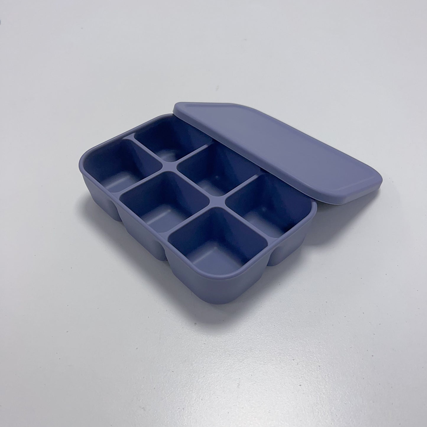 Dark Blue Silicone Multi-Snack Box