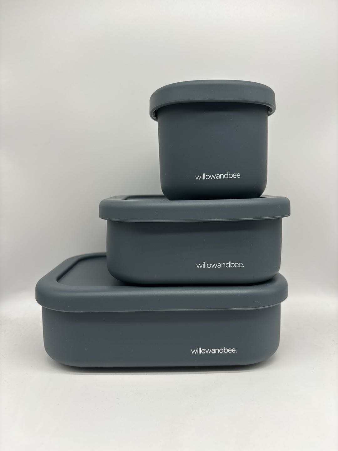 Charcoal Silicone 3 Piece Bundle