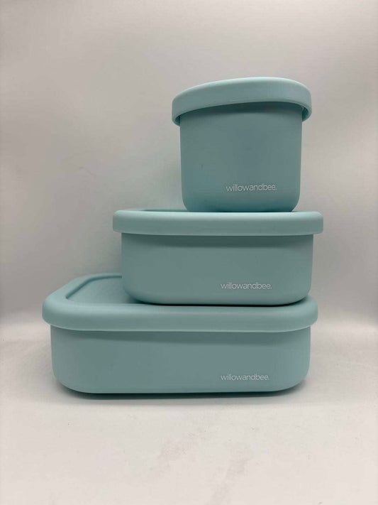 Eggshell Blue Silicone 3 Piece Bundle