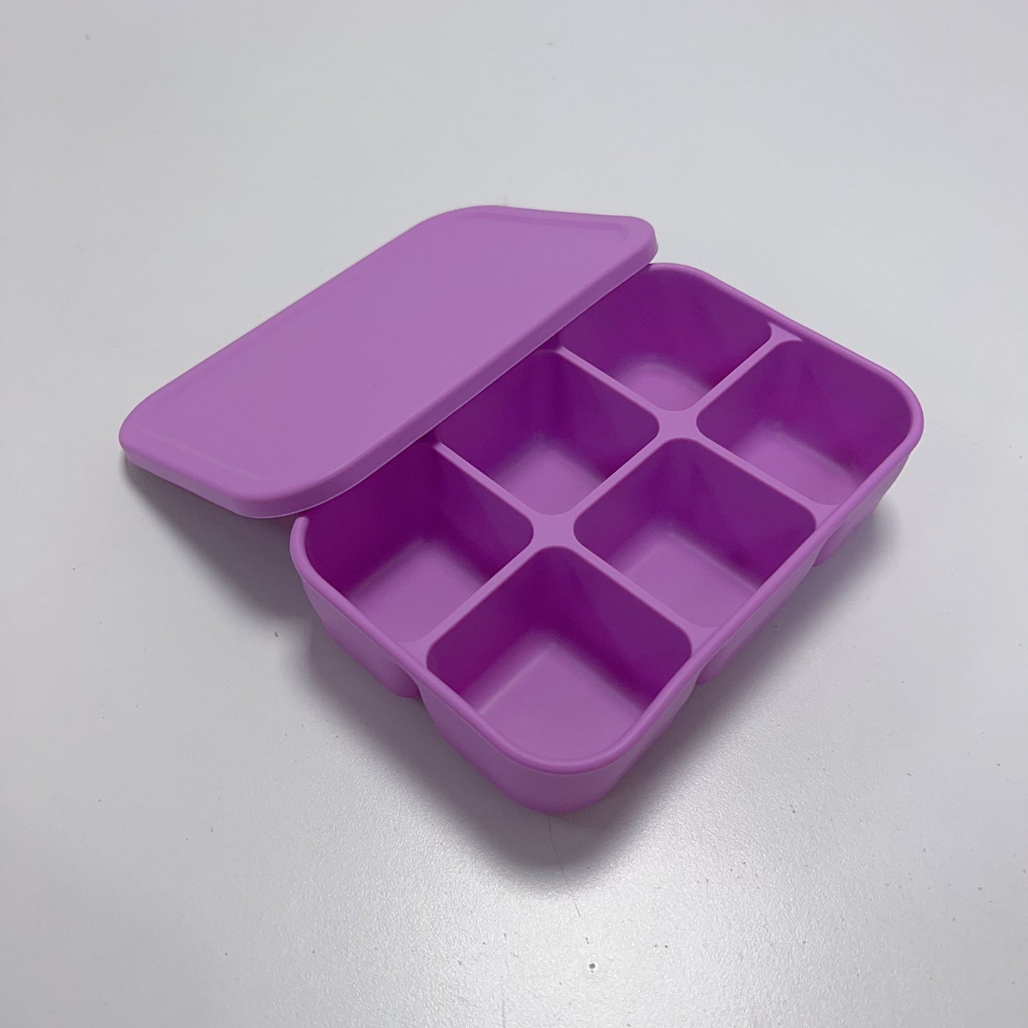 Fuschia Silicone Multi-Snack Box
