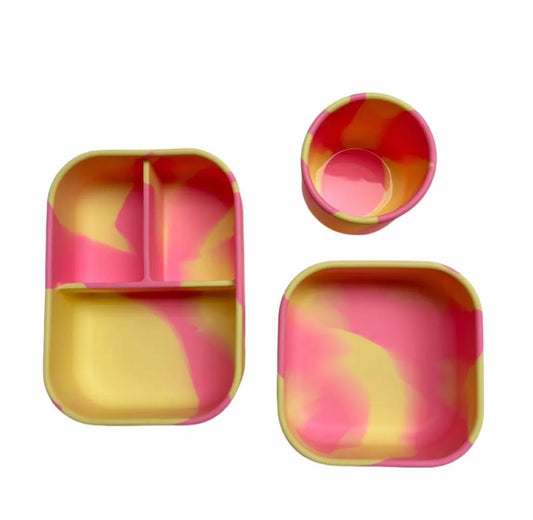 Pink Lemonade 3 Compartment Bento