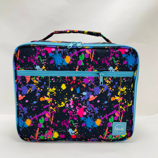 Paint Splatter Insulated Lunch Bag