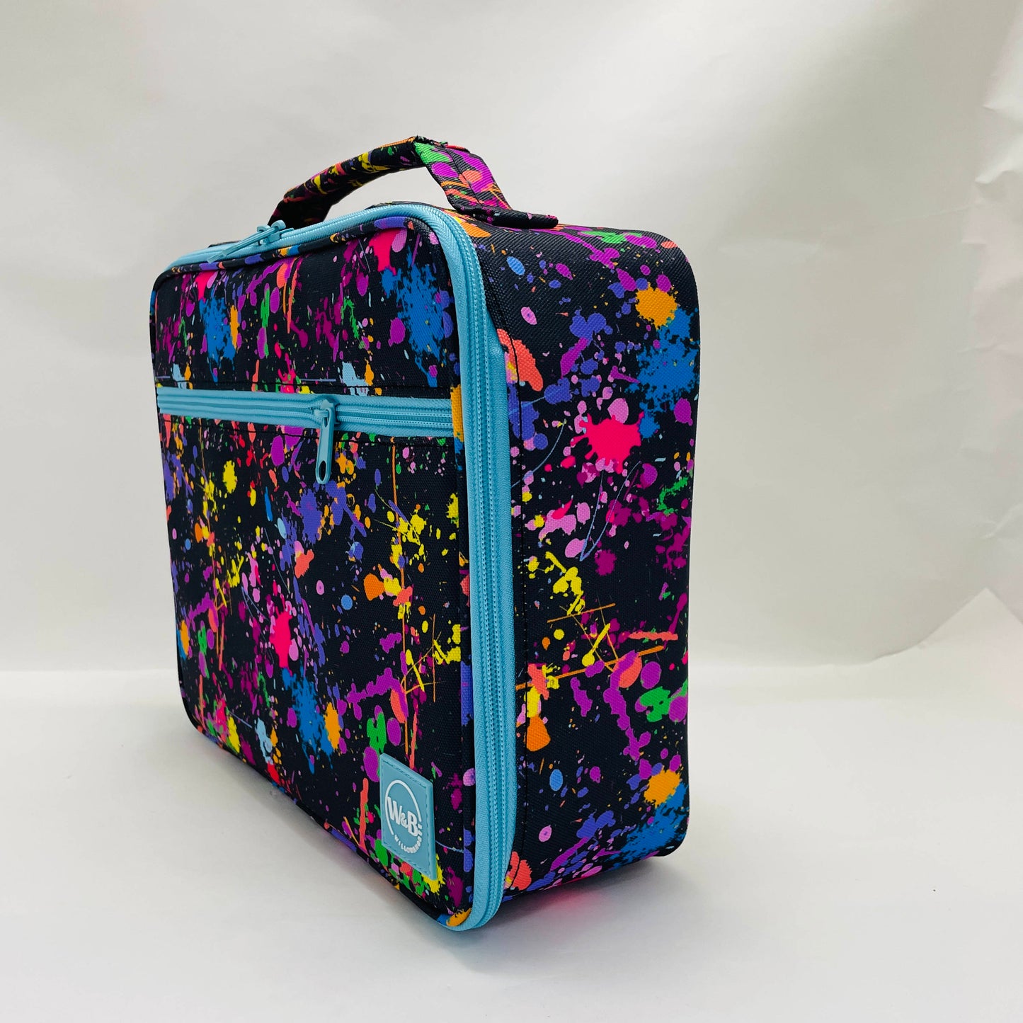 Paint Splatter Insulated Lunch Bag