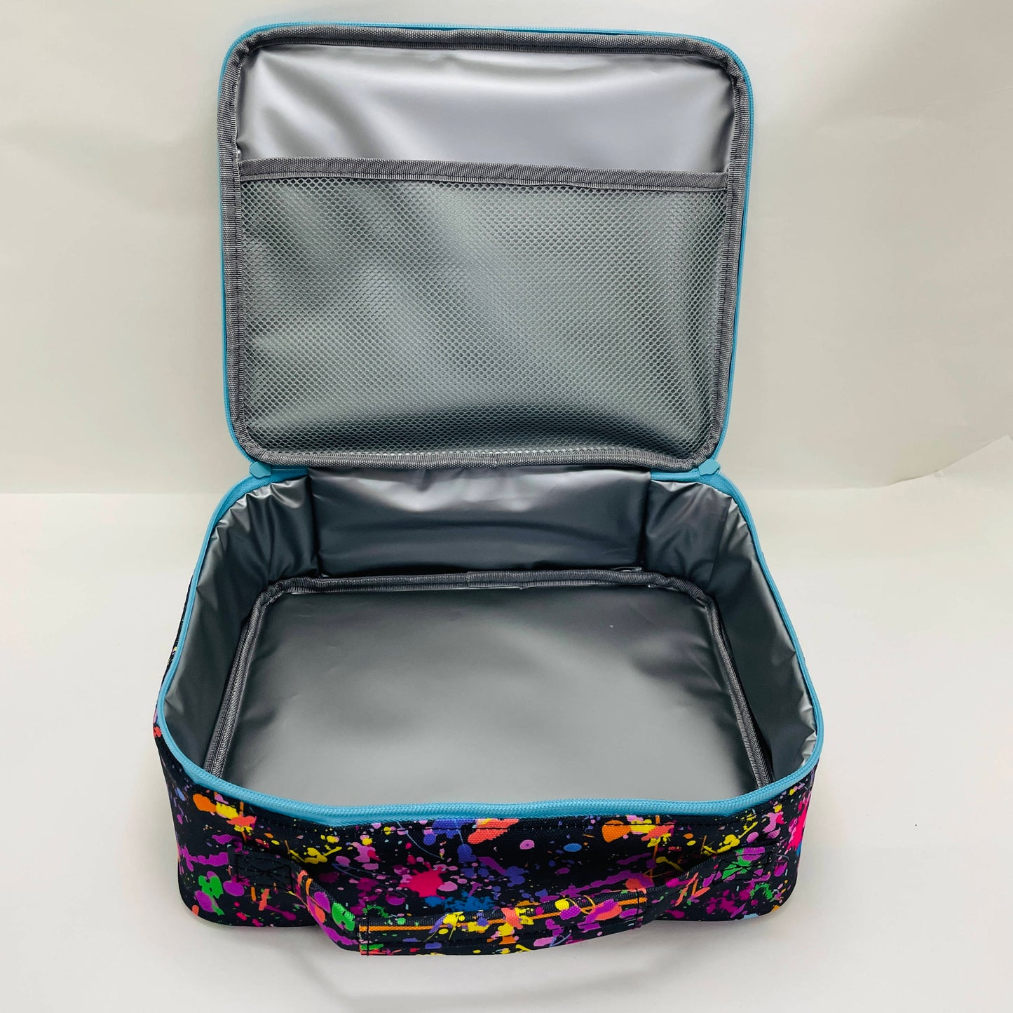 Paint Splatter Insulated Lunch Bag