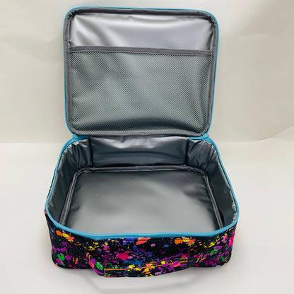 Paint Splatter Insulated Lunch Bag