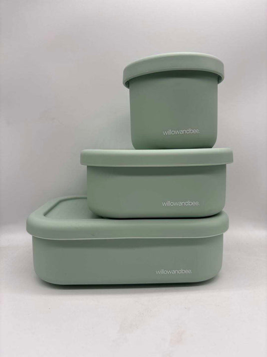 Sea Foam Green Silicone 3 Piece Bundle