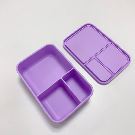 Violet Silicone Sandwich Bento