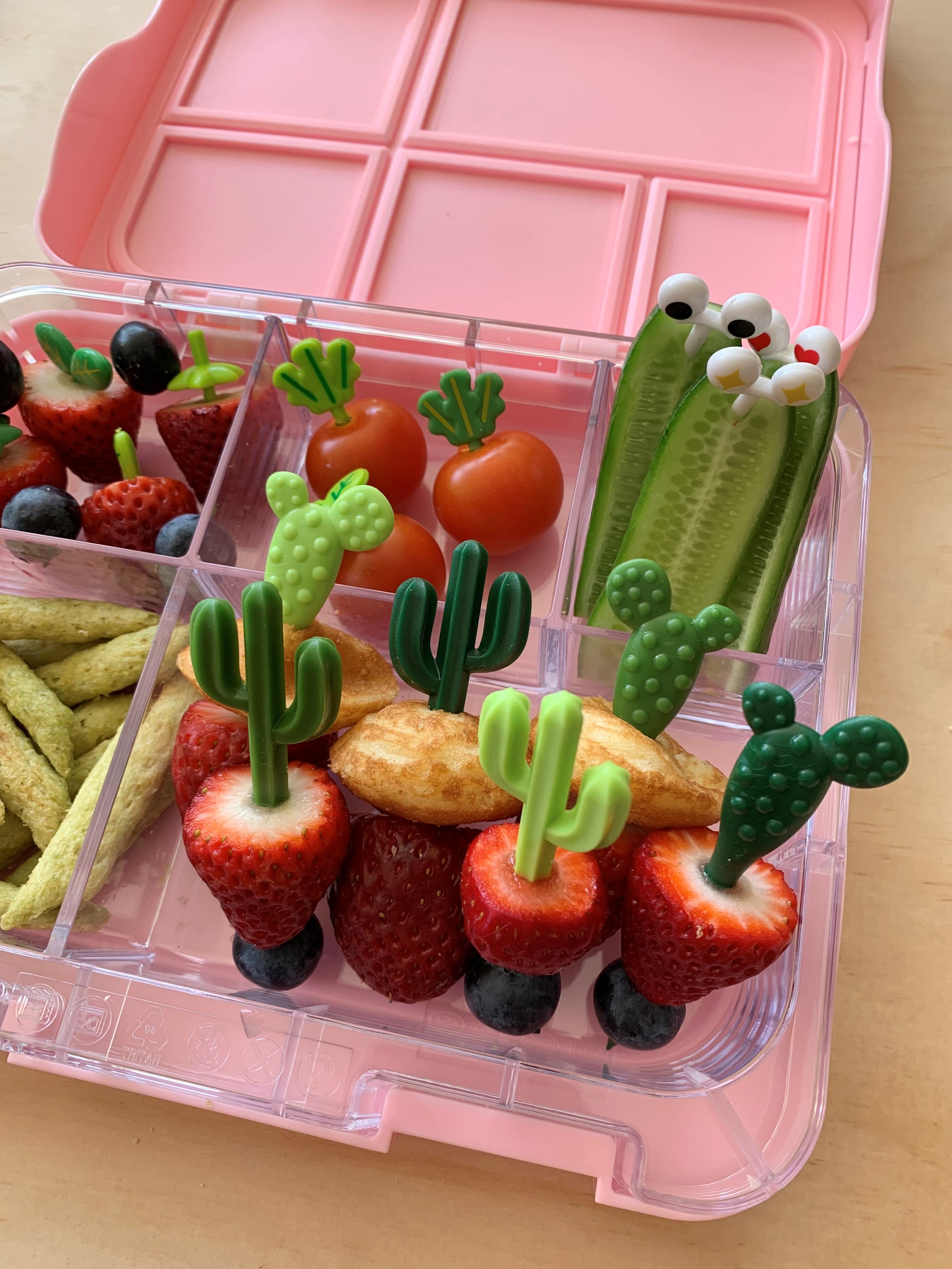 Cactus Food Picks (6 pieces) – Willow&Bee