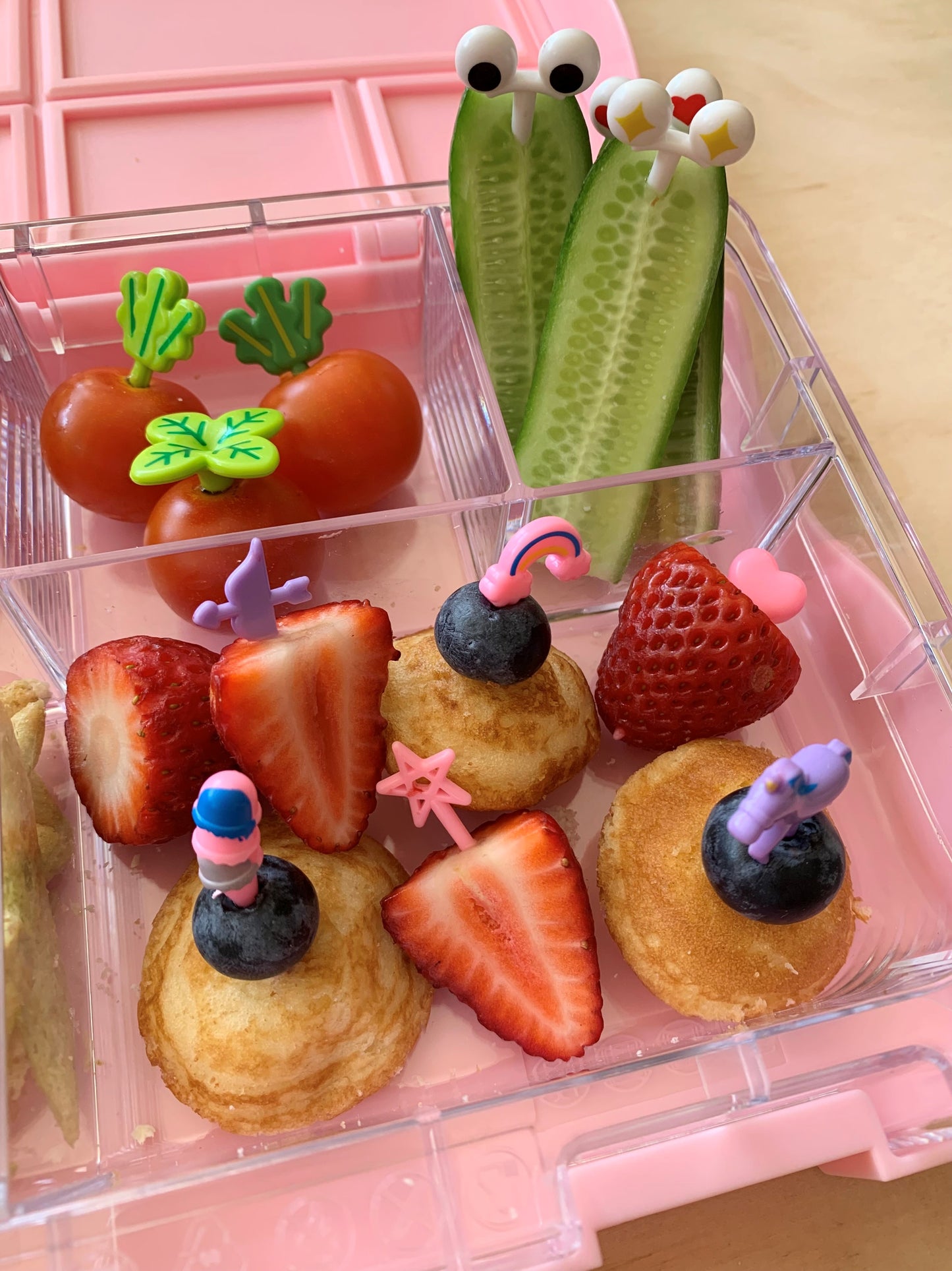 Unicorn Food Picks (6 pieces)